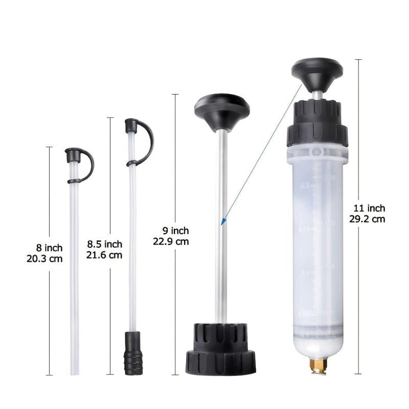 200cc Fluid Extractor Syringe Pump Manual Suction Vacuum Fuel Change Pump