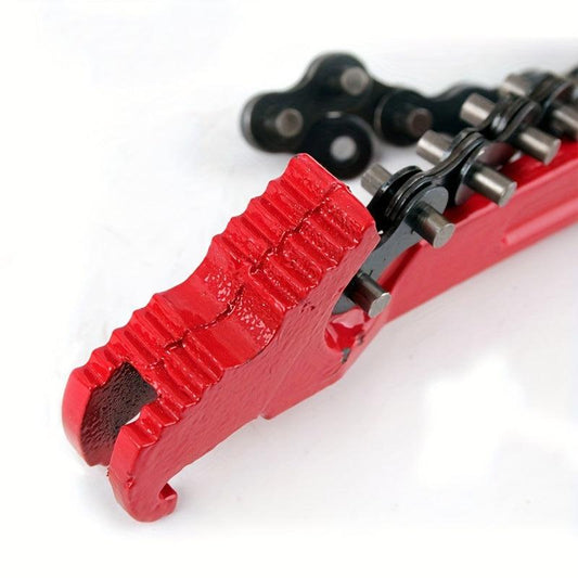 20-32cm30-40 Chain Type Filter Wrench Spanner Red High Carbon Steel