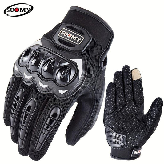 Summer Motorcycle Gloves Touch Screen Full Finger Guantes Moto Protective