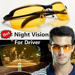 Men's Polarized Night Vision Sunglasses for Outdoor Sports & Driving