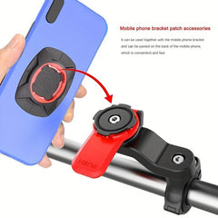 Shock Resistant Bike Handlebar Phone Holder