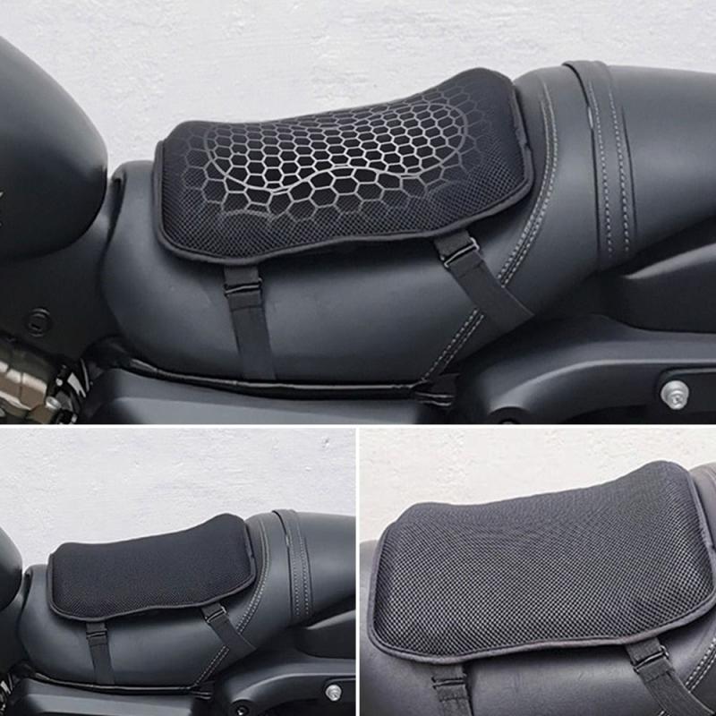 Gel Honeycomb Motorcycle Cushion - Comfort & Pressure Relief in One