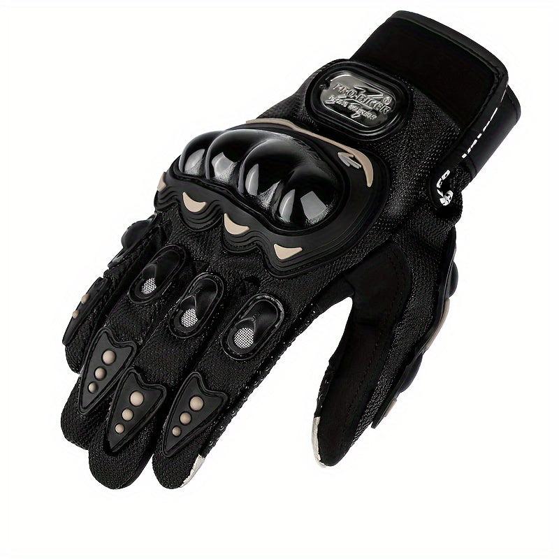 Summer Motorcycle Gloves Hard Knuckle Touchscreen