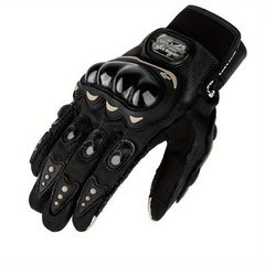 Summer Motorcycle Gloves Hard Knuckle Touchscreen