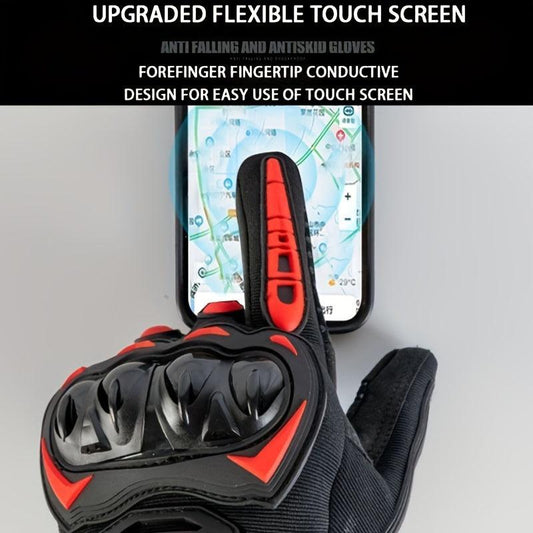 Motorcycle Riding Gloves Non slip Wear resistant Breathable Comfort