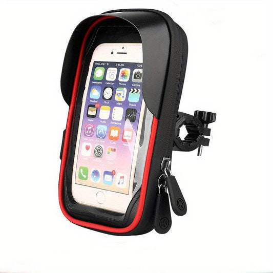 Motorized Bike Touch Screen Holder GPS Waterproof Navigation Sunshade