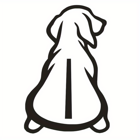 Dog Auto Glass Wiper Stickers Car Truck Decal Household