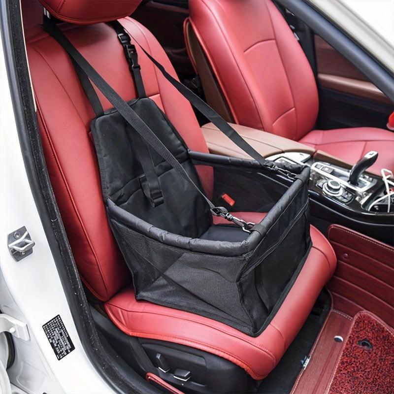 Pet Dog Car Booster Seat Carrier Portable Foldable Carrier With Seat Belt