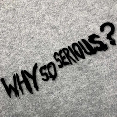 Helmet Waterproof Sticker - Why So Series - Reflective Decal