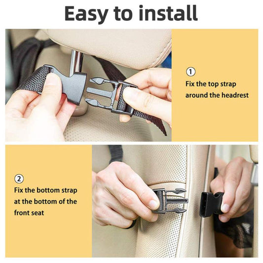 Car Backseat Organizer Tablet Holder Auto Storage Cover