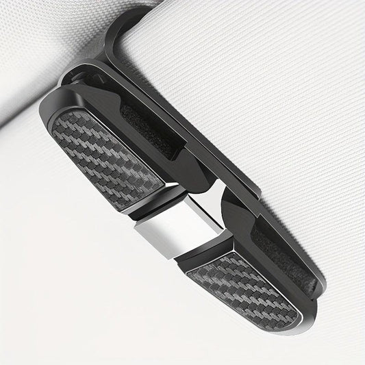 Car Sun Visor Glasses Holder with Ticket Card Clip