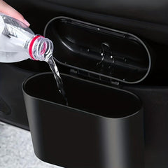 1pc Car Trash Can Car Storage Bin Multifunctional Garbage Bin