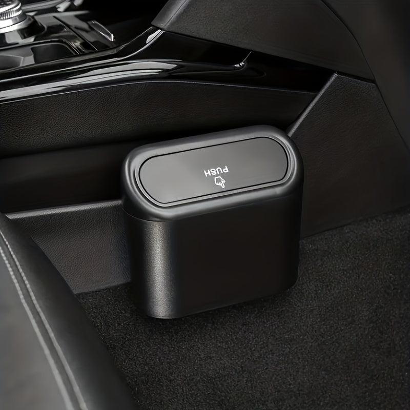 1pc Car Trash Can Car Storage Bin Multifunctional Garbage Bin