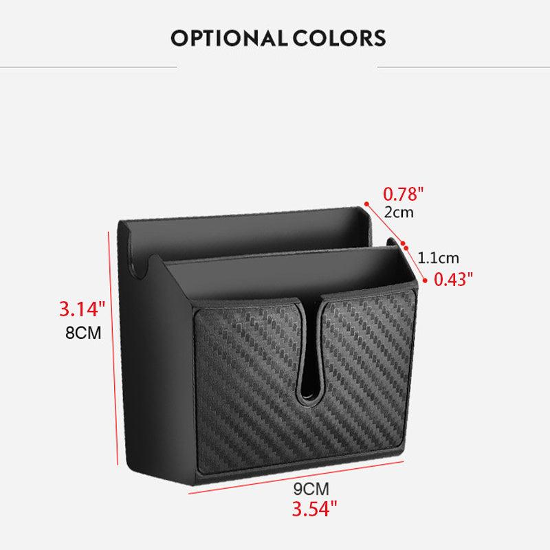 Multifunctional Car Storage Box Double Layer Self Adhesive