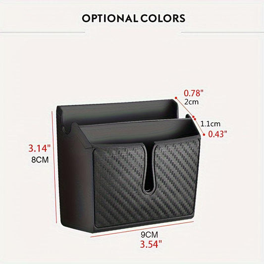 Multifunctional Car Storage Box Double Layer Self Adhesive