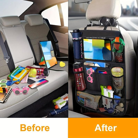 Car Rear Seat Anti Knock Storage Bag Car Seat Back Storage Bag