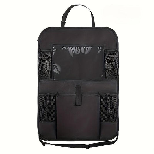 Car Seat Back Organizer Storage Bag with Tablet Holder Protector