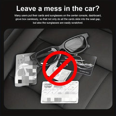 Car Sun Visor Storage Clip Multifunctional Car Inner Card Bag