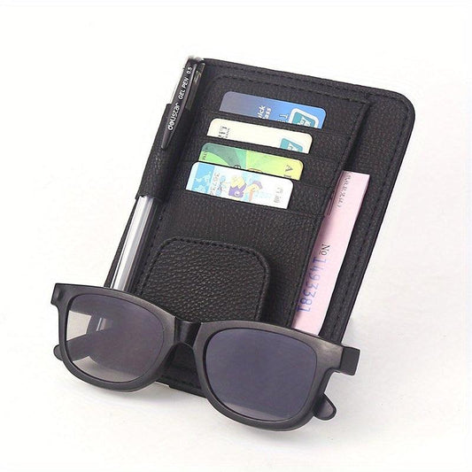 Car Sun Visor Storage Clip Multifunctional Car Inner Card Bag