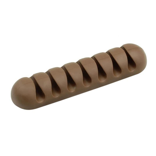 7 Holes Silicone Cable Winder USB Cable Organizer Wire Winder