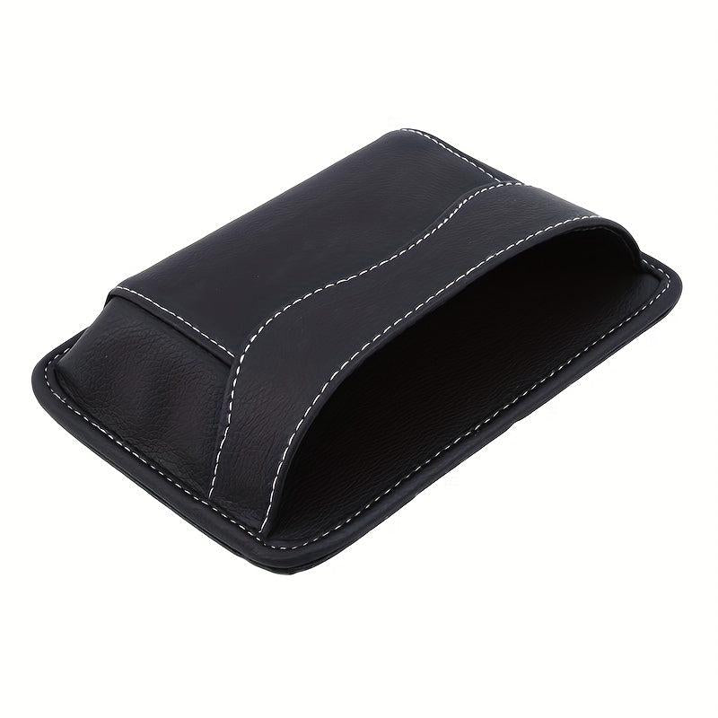 Car Storage Bag Adhesive Mobile Phone Storage Box Seat Dashboard