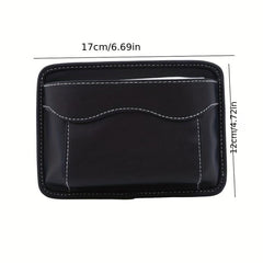 Car Storage Bag Adhesive Mobile Phone Storage Box Seat Dashboard
