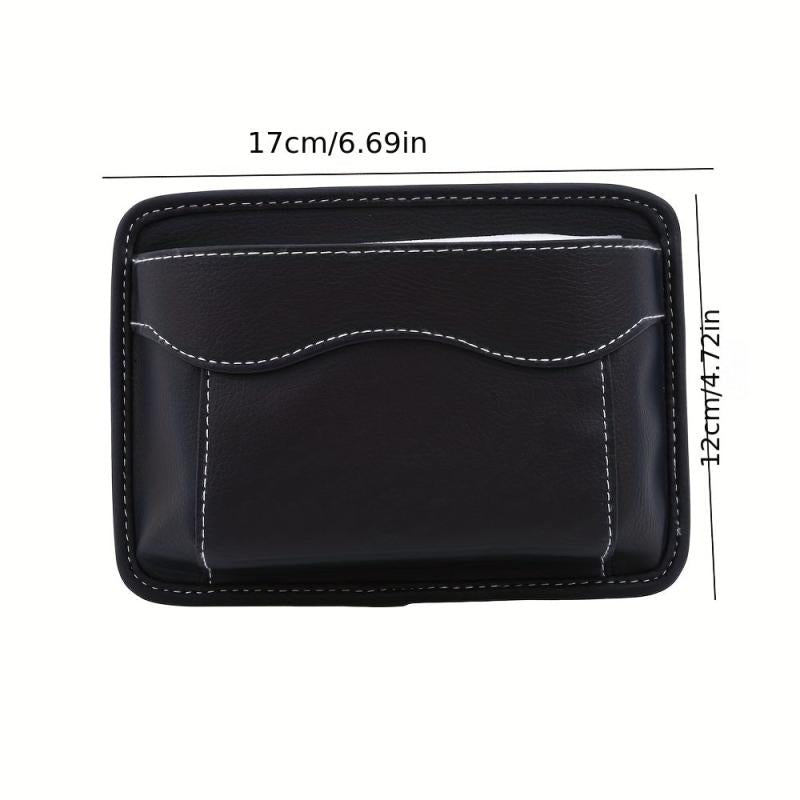 Car Storage Bag Adhesive Mobile Phone Storage Box Seat Dashboard