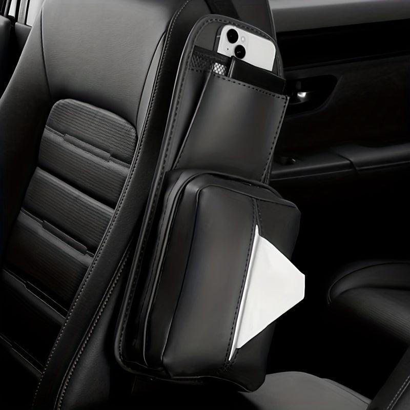 High Seat Side Storage Bag Car Tissue Box Car Interior Decoration