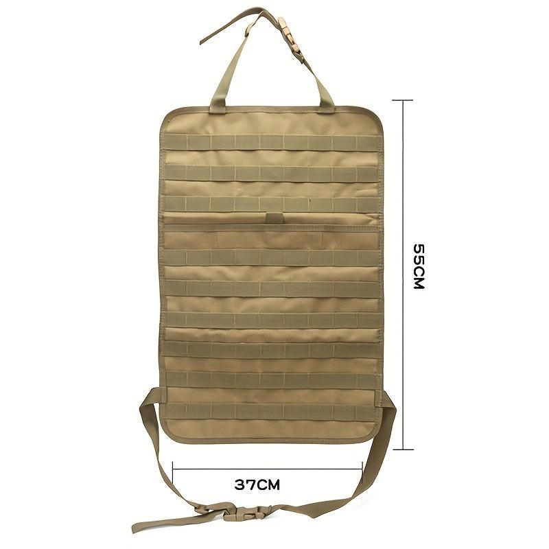 Car Seat Back Storage Rack MOLLE Tactical Storage Bag