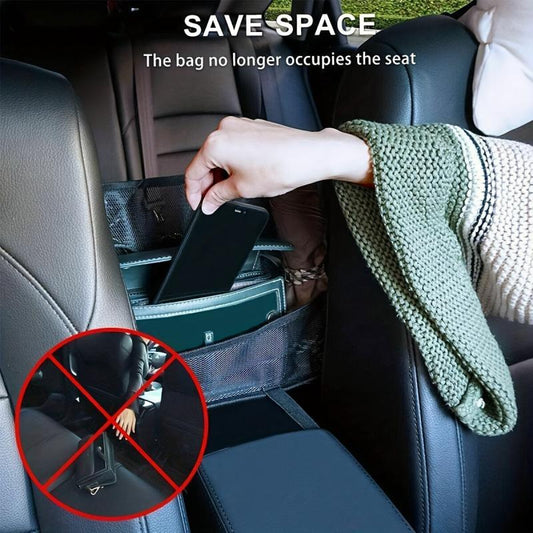Car Seat Mesh Bag Organizer Storage Shelf Bag
