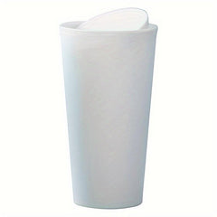 Car Garbage Bin Flip Cover Car Door with Cup Holder Storage