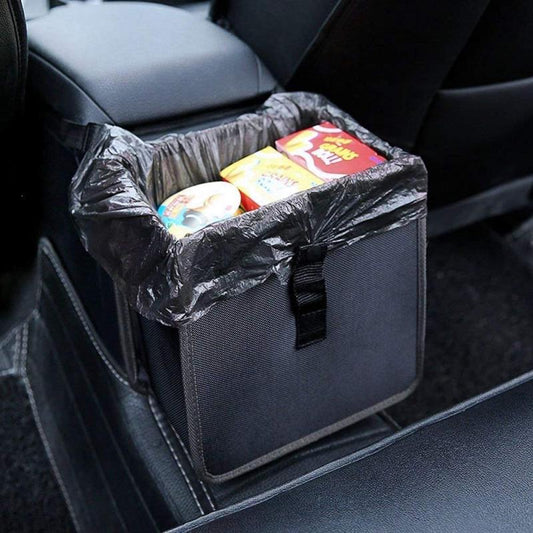 Car Hanging Trash Can Waterproof Litter Garbage Organizer