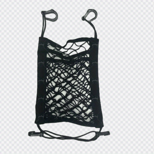 Car Net Organizer Standard With Pockets Front Seat Dog Barrier Three Layers