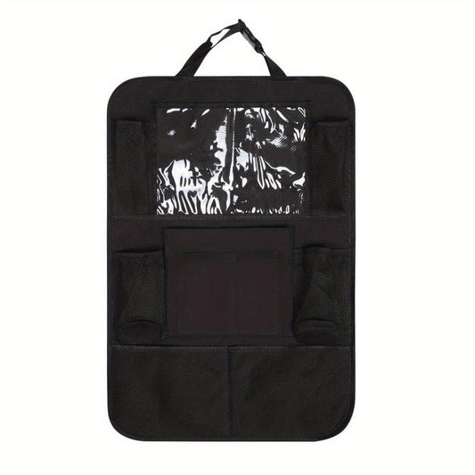 Car Seat Hanging Storage Bag Waterproof Anti-kick Pad Toys Bag