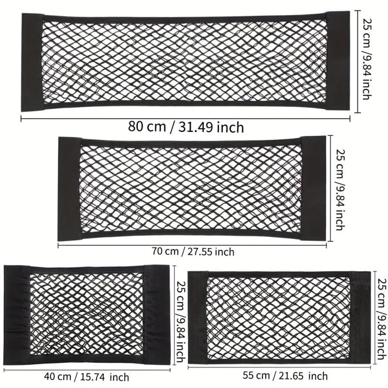 Car Trunk Mesh Bag Elastic Net Storage Organizer Pocket Accessories