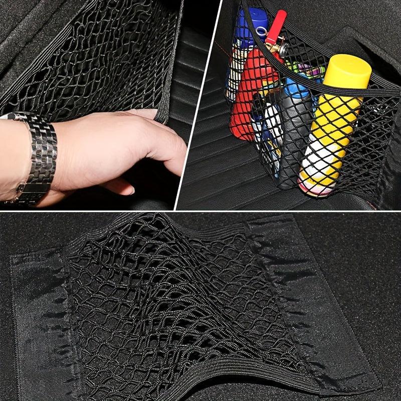 Car Trunk Mesh Bag Elastic Net Storage Organizer Pocket Accessories