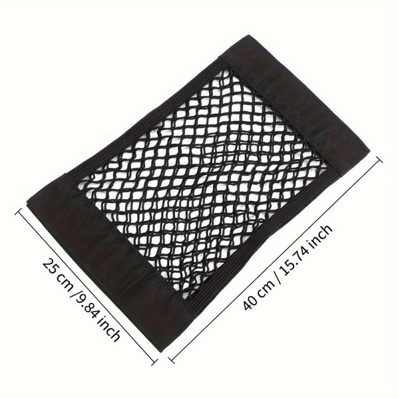 Car Trunk Mesh Bag Elastic Net Storage Organizer Pocket Accessories