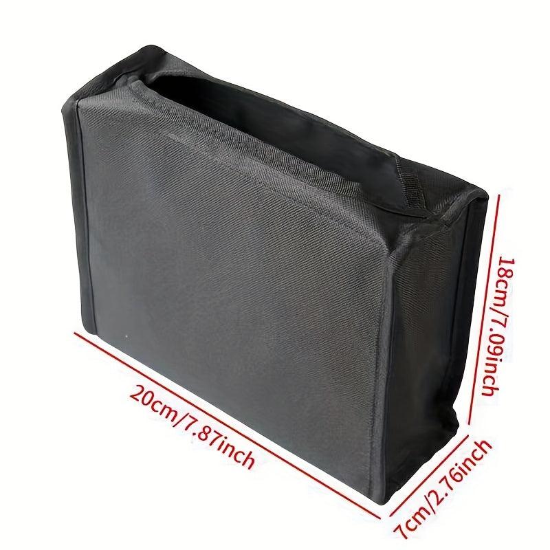 Portable Car Trash Can Door Side Storage Box Waterproof Garbage Bag