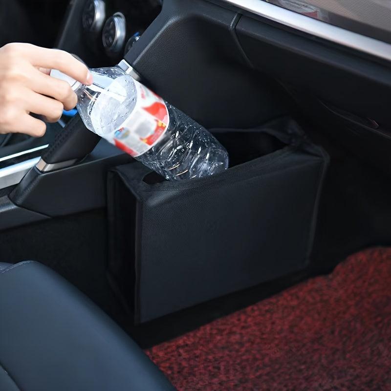 Portable Car Trash Can Door Side Storage Box Waterproof Garbage Bag