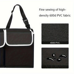 Car Trunk Storage Bag Hanging Organizer Foldable Oxford Cloth