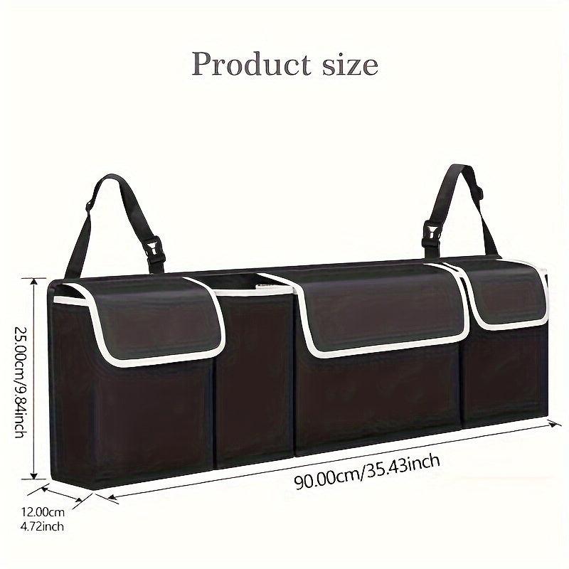 Car Trunk Storage Bag Hanging Organizer Foldable Oxford Cloth