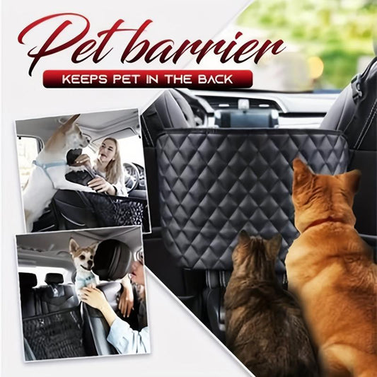 1pc Car Purse Holder - PU Leather Car Seat Storage Bag