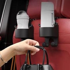 Car Cup Holder Seat Backrest Hook Storage Basket Mobile Phone Holder