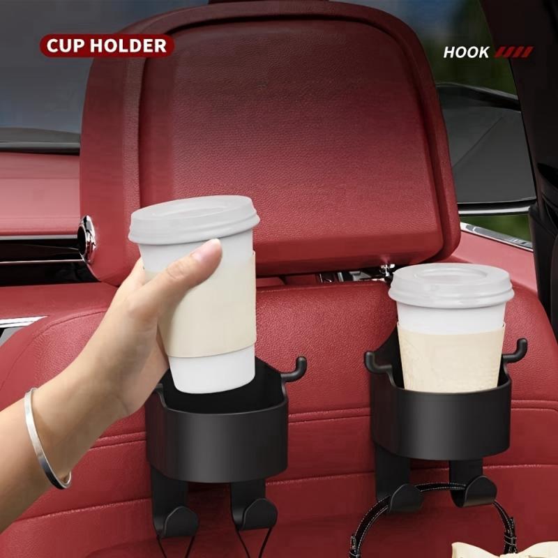 Car Cup Holder Seat Backrest Hook Storage Basket Mobile Phone Holder