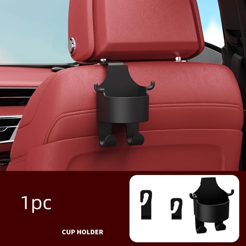 Car Cup Holder Seat Backrest Hook Storage Basket Mobile Phone Holder
