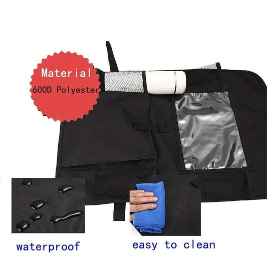 Car Seat Back Anti-kick Bag Car Storage Bag Oxford Cloth Storage Bag