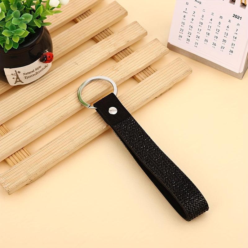 Keychain Rope Webbing Wristlet Unisex Couple Style Gift Pendant