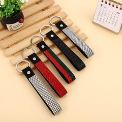 Keychain Rope Webbing Wristlet Unisex Couple Style Gift Pendant