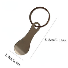 Stainless Steel Shopping Cart Token Key Ring