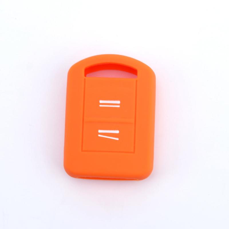2 Buttons Silicone Car Key Cover for Vauxhall Opel